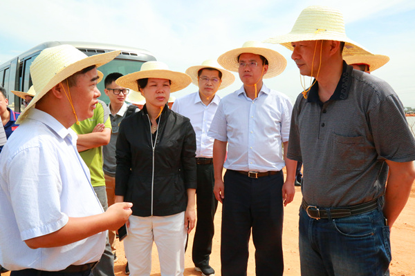 财政部民政部工作组来湘调研防汛抗灾工作